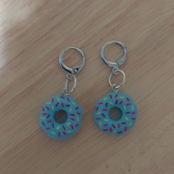 Donut Earrings  - Picture 3 of 12